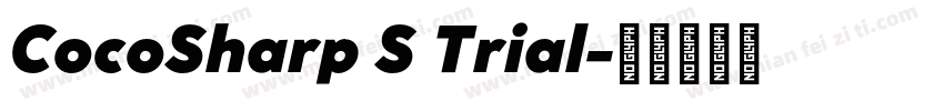 CocoSharp S Trial字体转换
